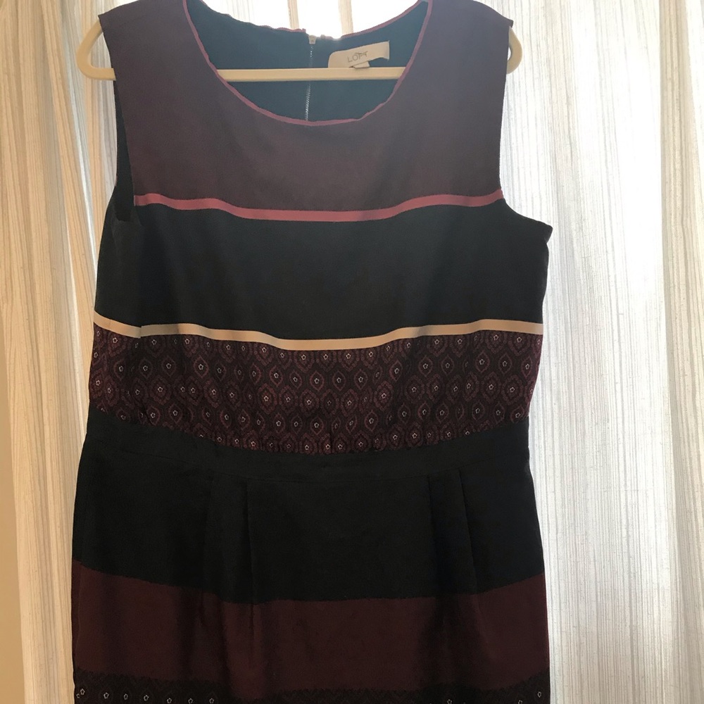 Fall colored zip dress